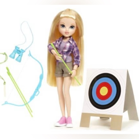 Moxie Girlz Camping Adventurez Archery Champion Doll ~ Avery Brand NEW - Picture 7 of 8